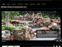 Tablet Screenshot of givenenvironments.com